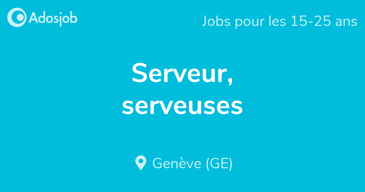 Serveur Serveuses